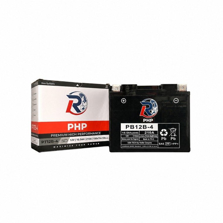 Batteries 12V 12Ah · YT12B-BS/YT2B-4