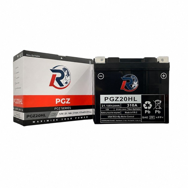 Batteries 12V 21Ah · GYZ20HL/GYZ20HL-BS/YTX20L-BS