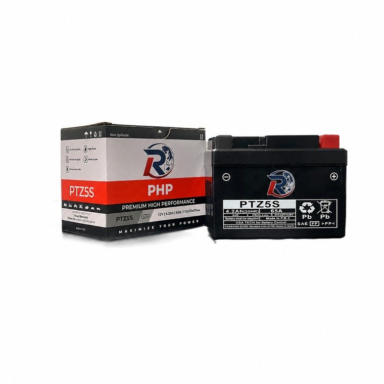 Batteries 12V 4.2Ah · YTZ5S/YB4L-BS/YTX4L-BS/12N-3B